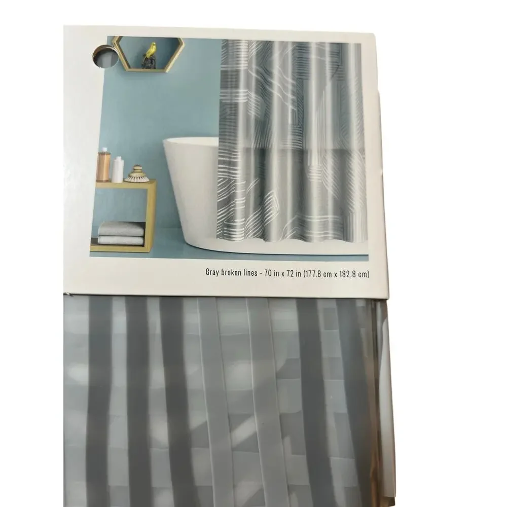 Room Essential Peva Shower Curtain 70